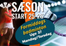 NYT! Formiddagsbadminton nu flere dage
