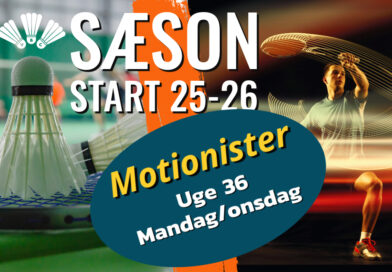 Sæson start 25/26 motionister